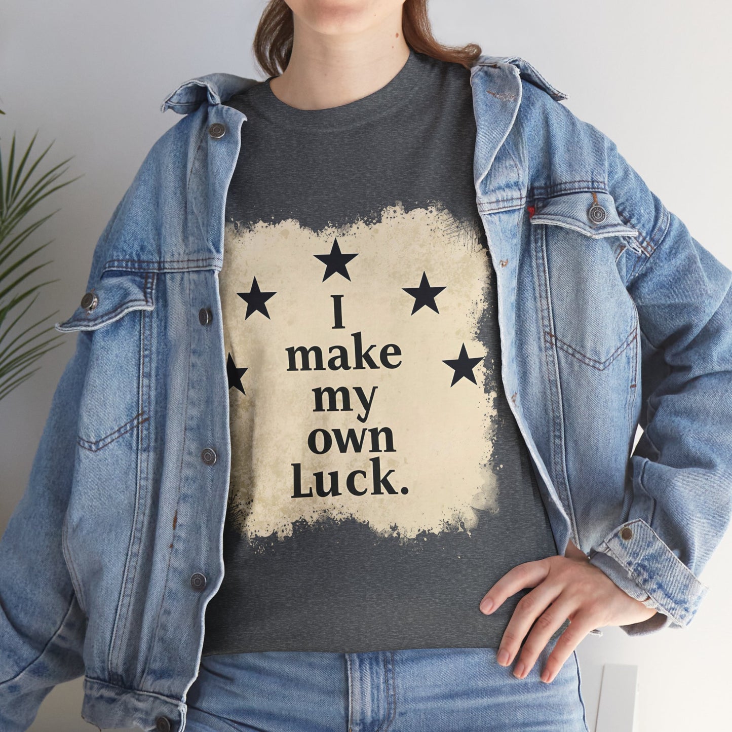 I Make My Own Luck Tee (Unisex Heavy Cotton)