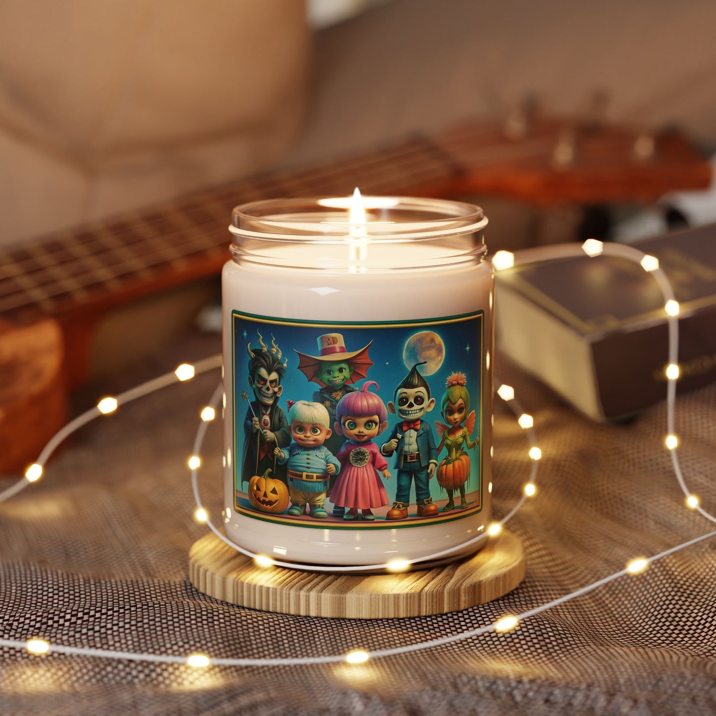 Halloween-Themed Scented Soy Candle
