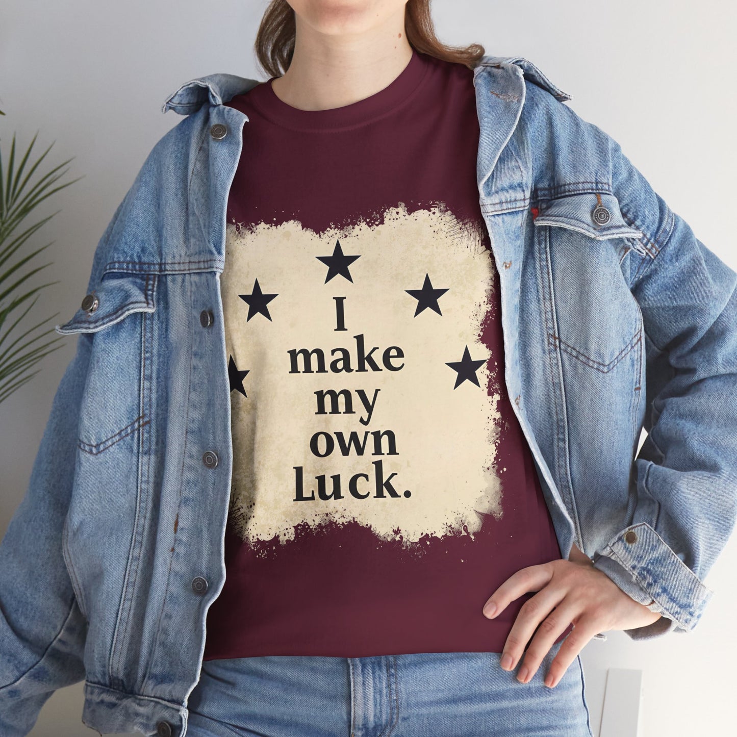 I Make My Own Luck Tee (Unisex Heavy Cotton)