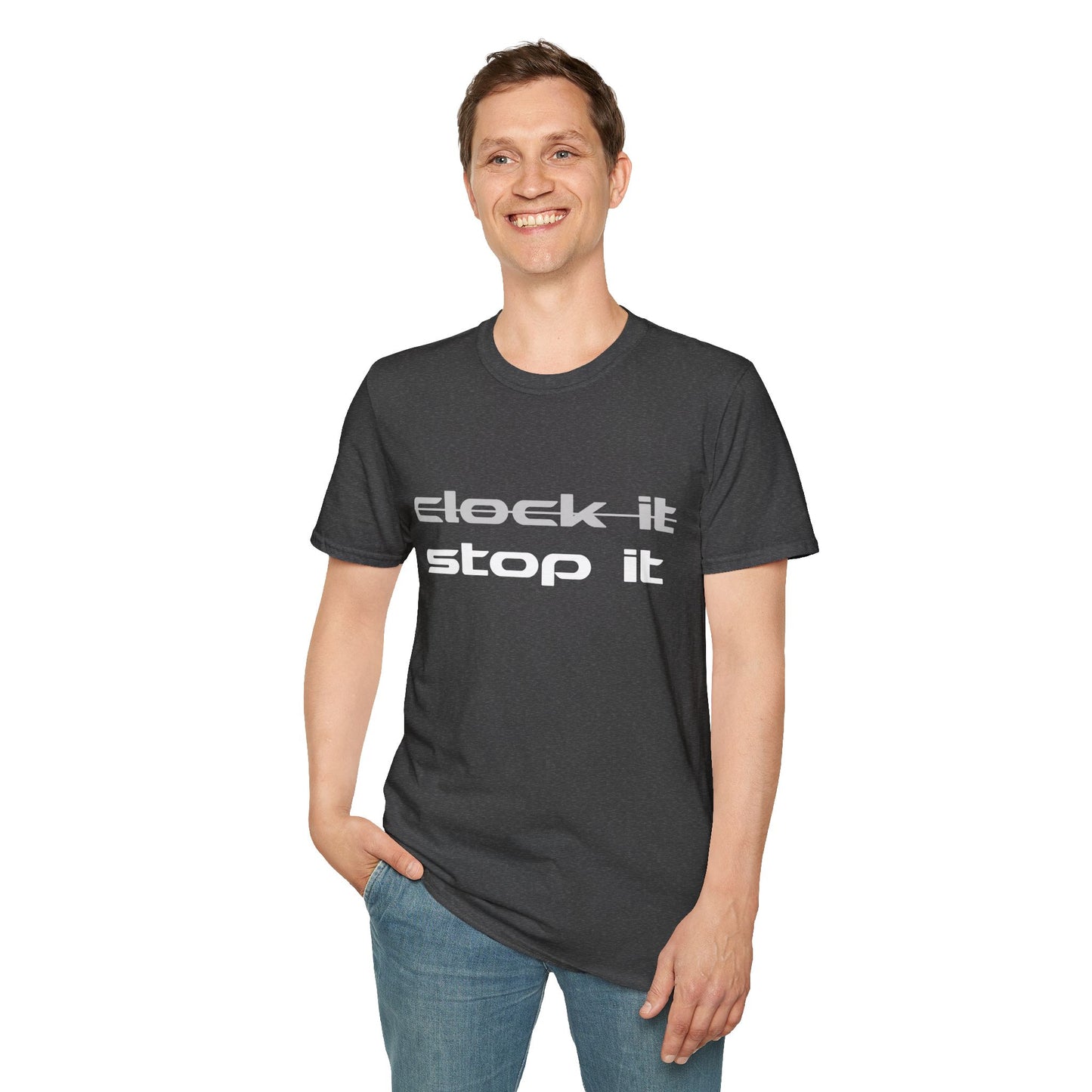 Clock It / Stop It Tee