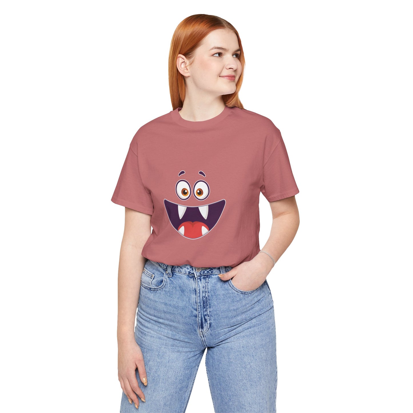 Cute Monster Face T-Shirt