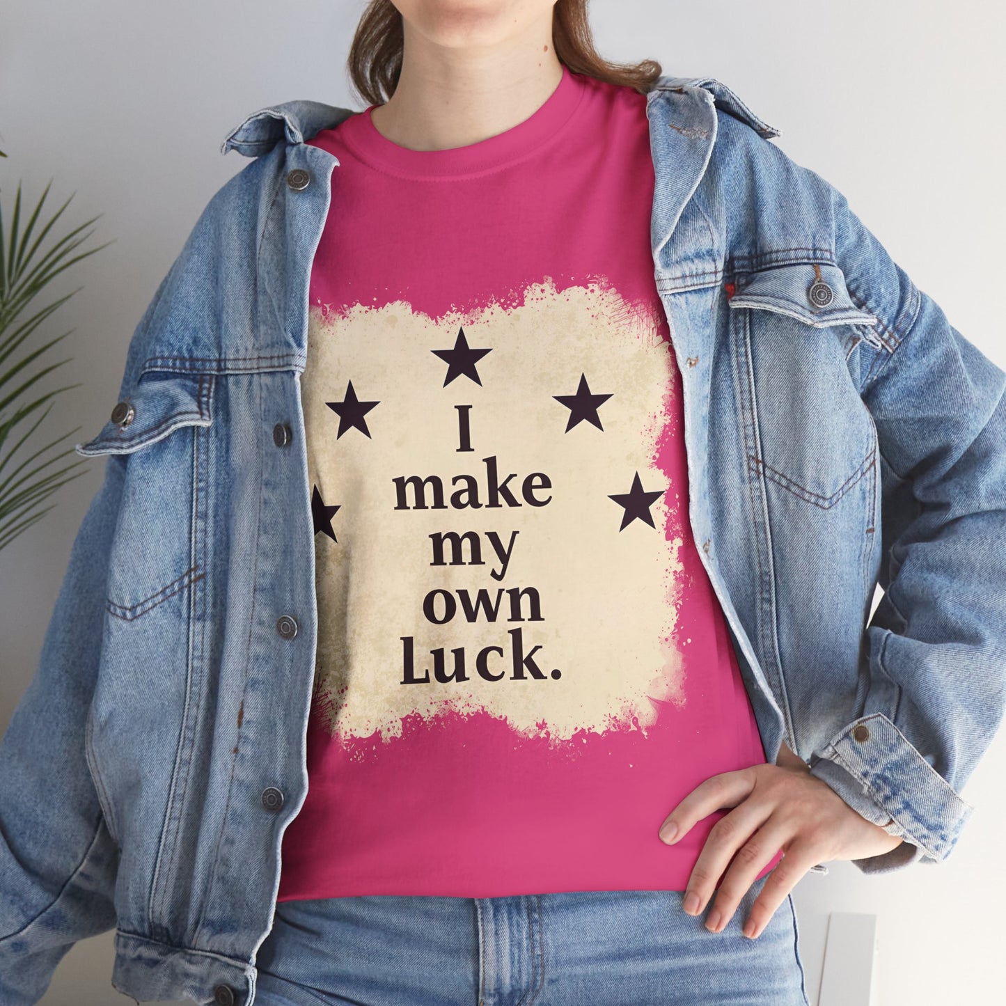 I Make My Own Luck Tee (Unisex Heavy Cotton)