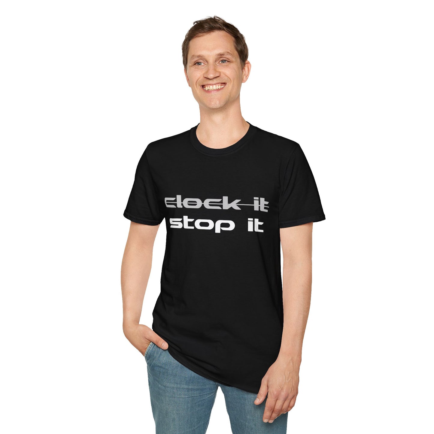 Clock It / Stop It Tee