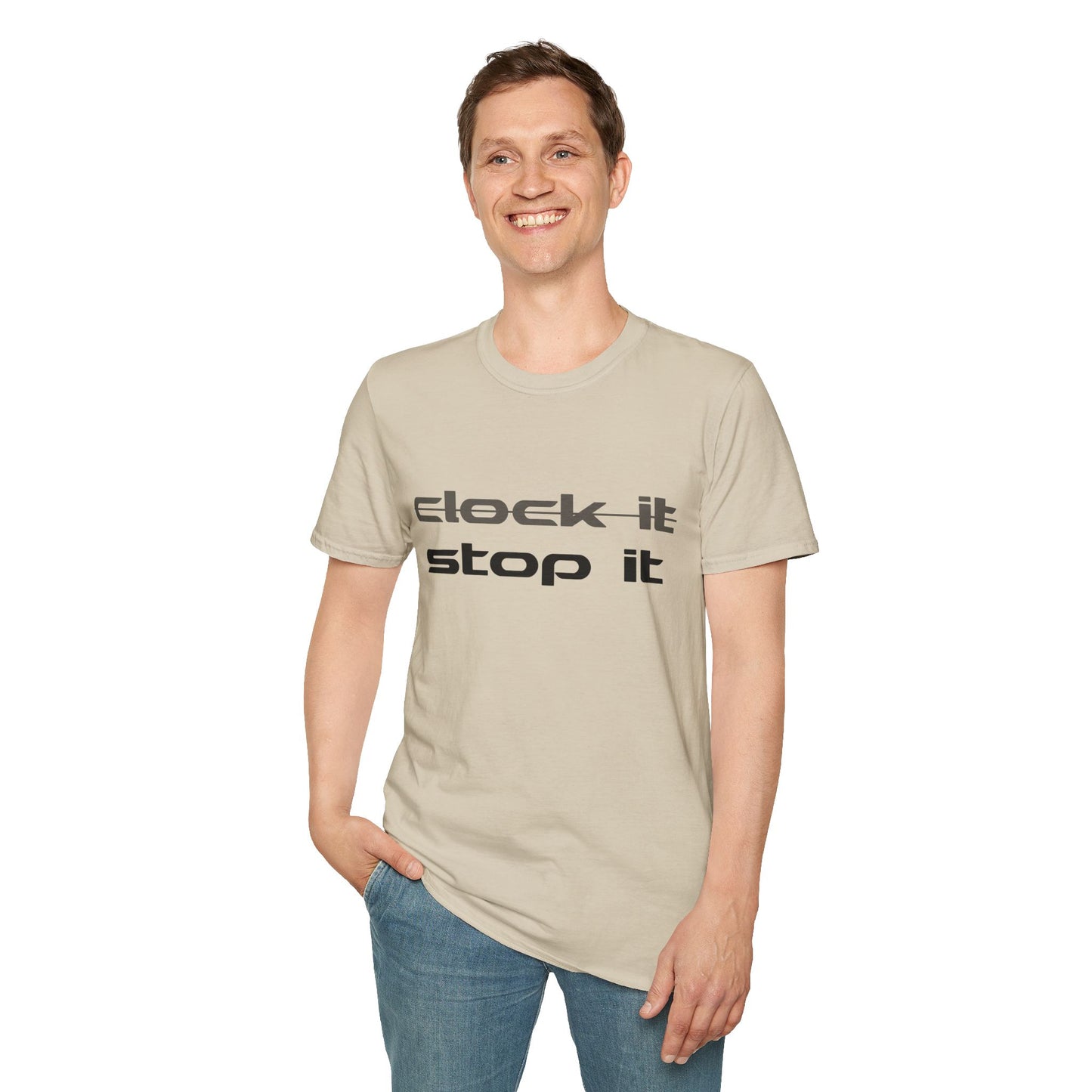 Clock It / Stop It Tee