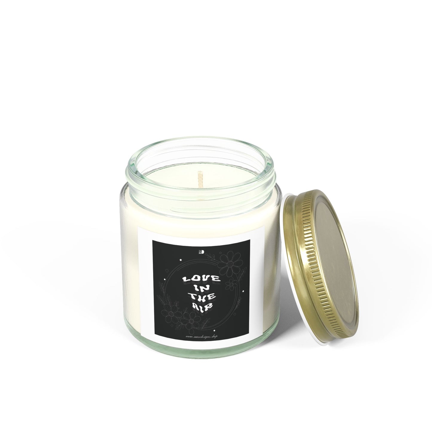 'Love in the Air' Scented Candle (Black Label)