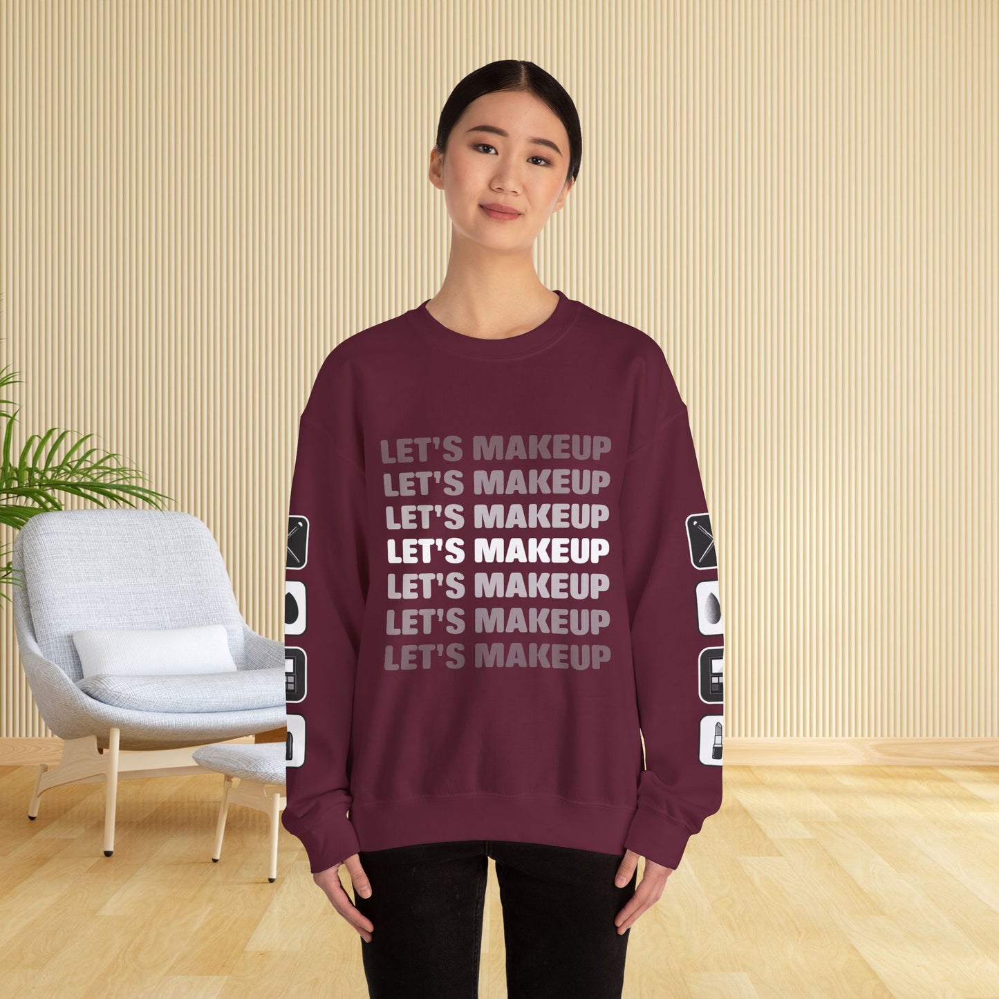 Let's Makeup Unisex Sweatshirt