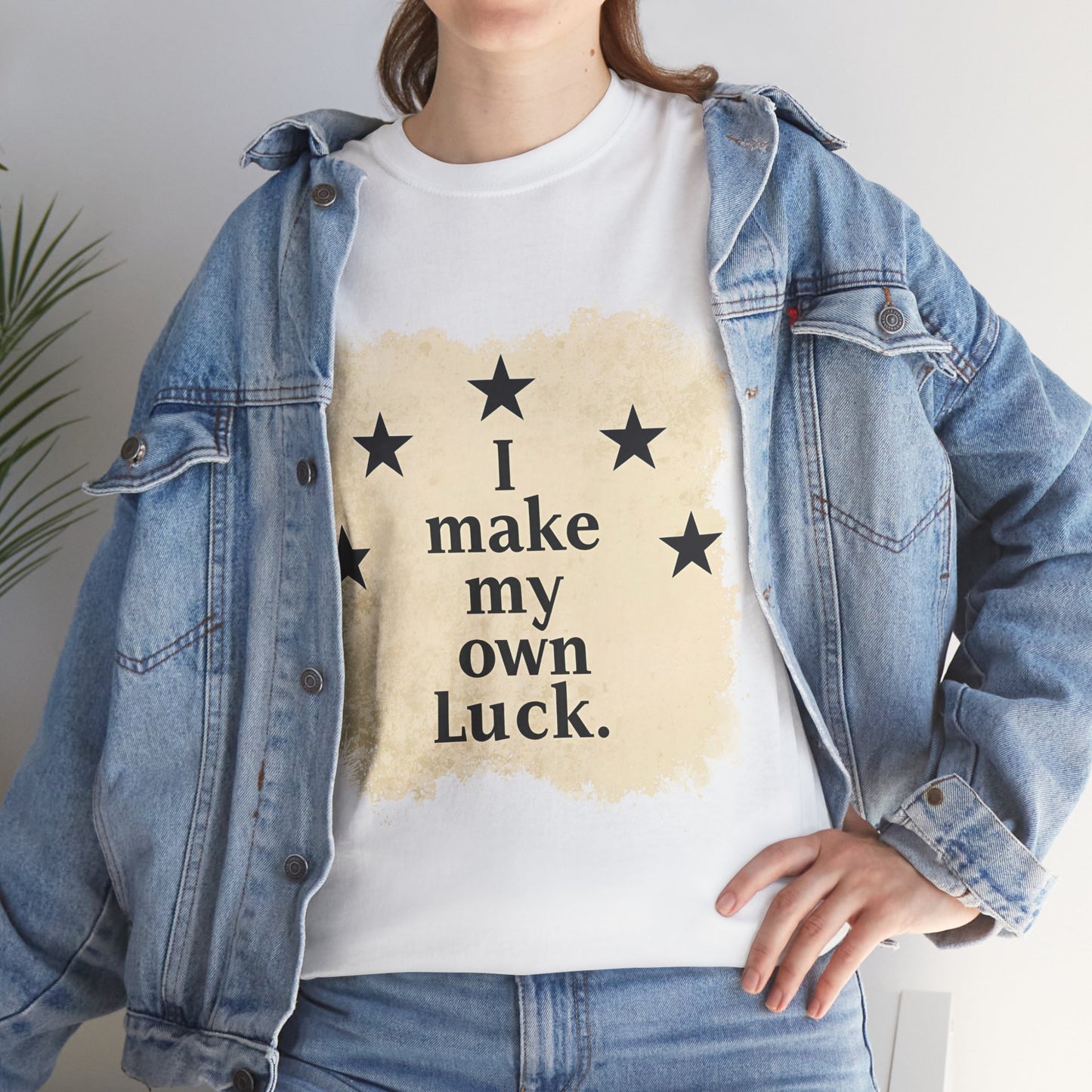 I Make My Own Luck Tee (Unisex Heavy Cotton)