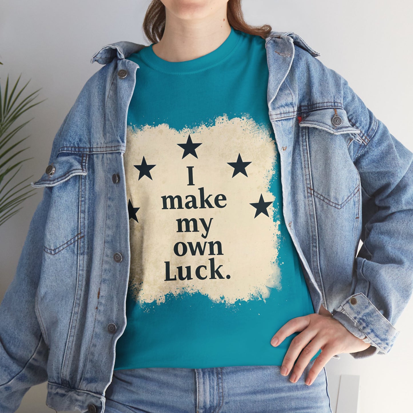 I Make My Own Luck Tee (Unisex Heavy Cotton)