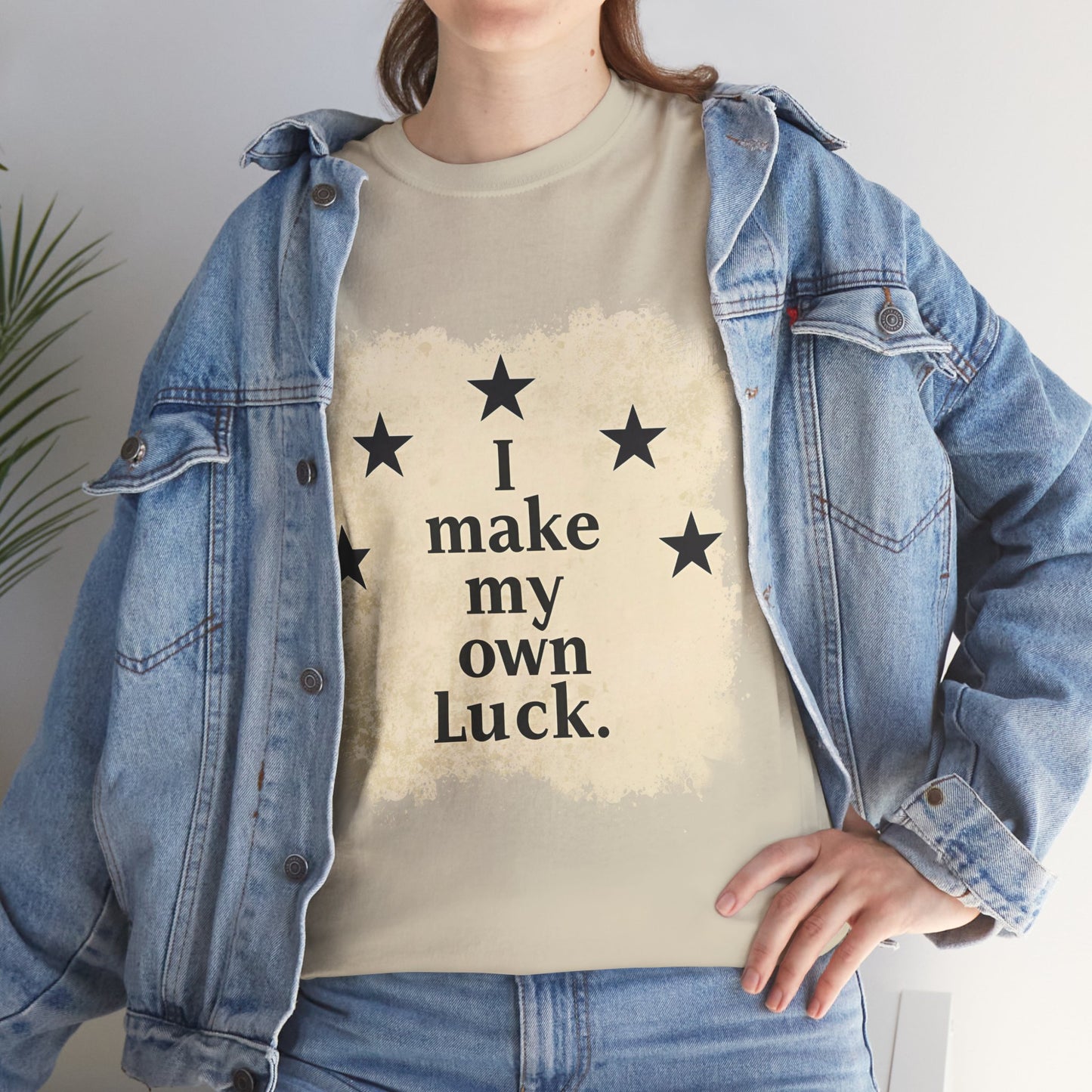 I Make My Own Luck Tee (Unisex Heavy Cotton)