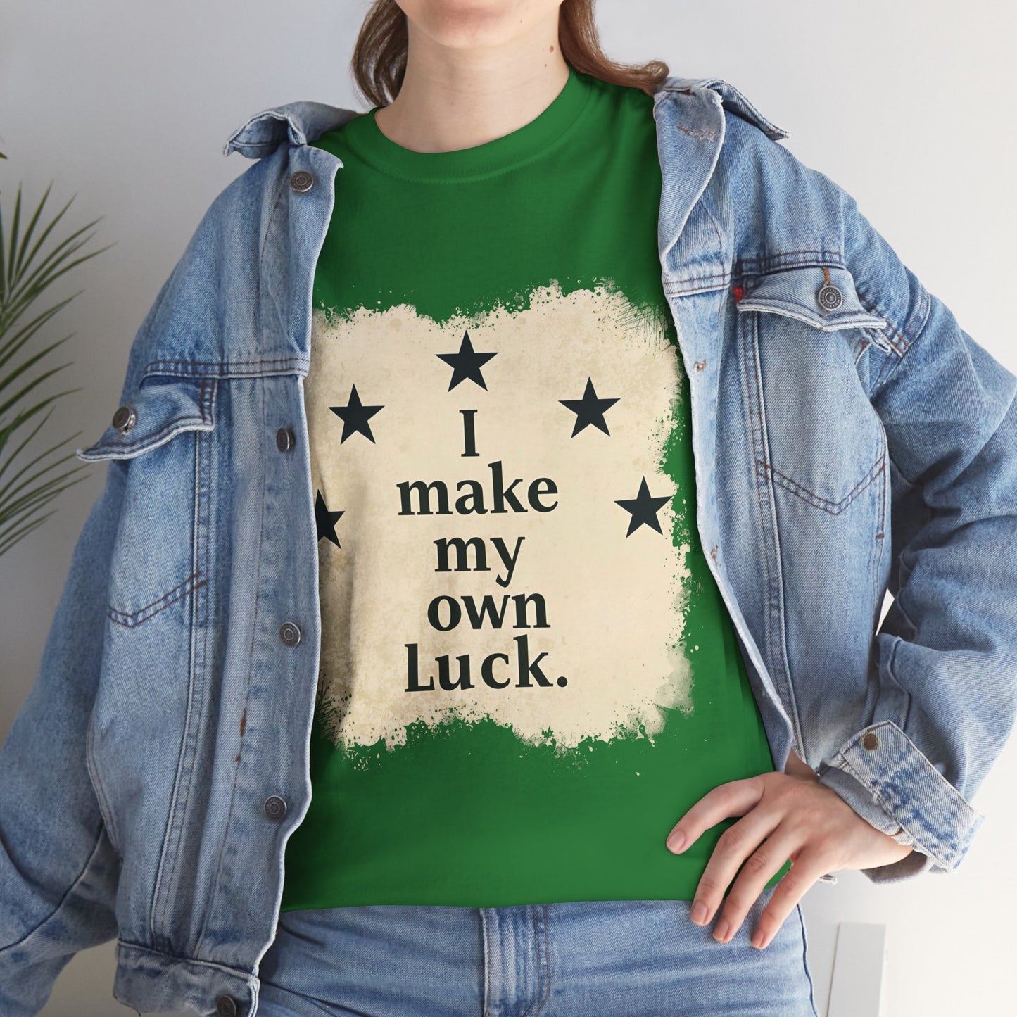 I Make My Own Luck Tee (Unisex Heavy Cotton)