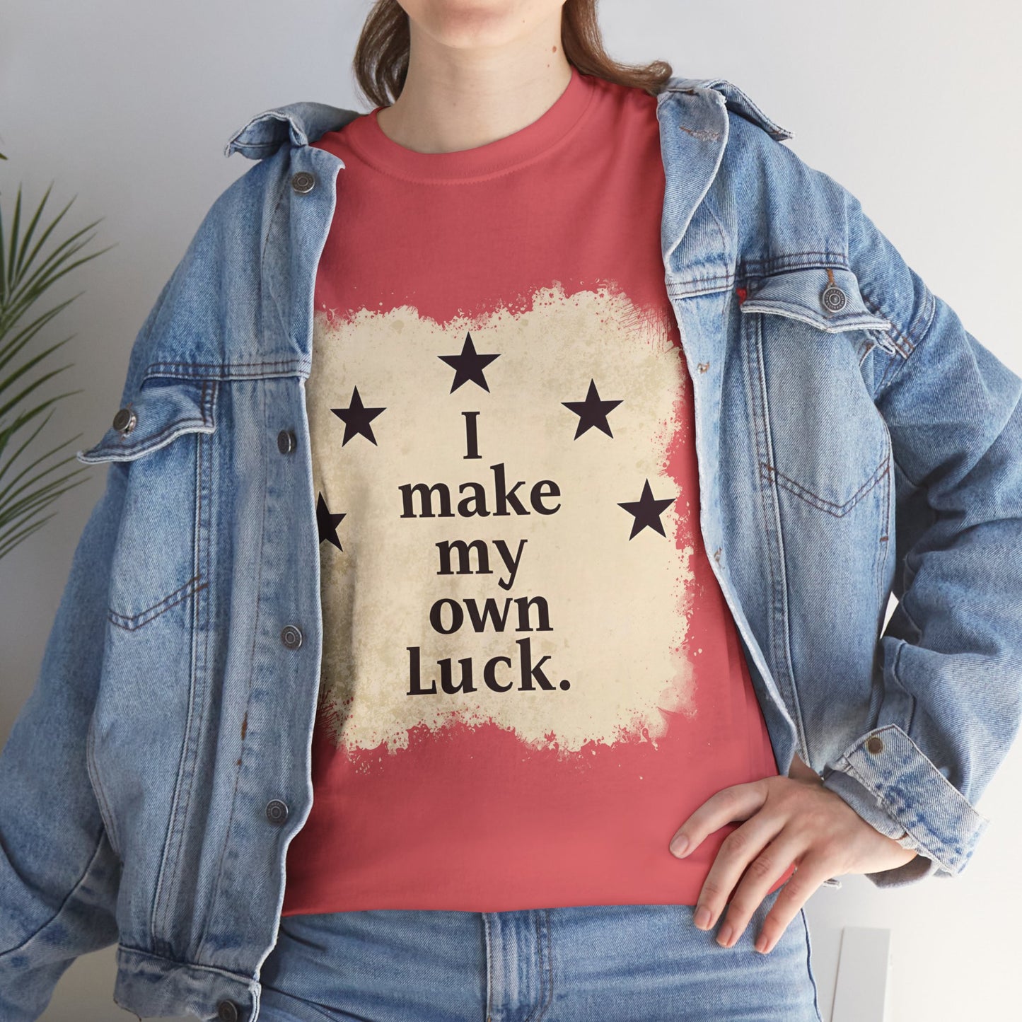 I Make My Own Luck Tee (Unisex Heavy Cotton)