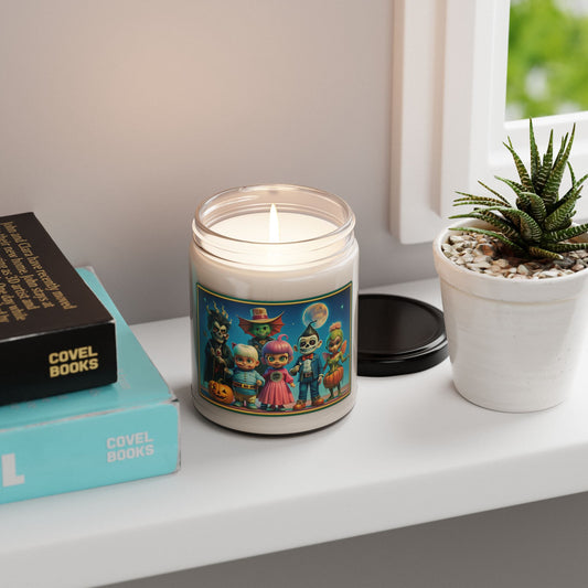 Halloween-Themed Scented Soy Candle