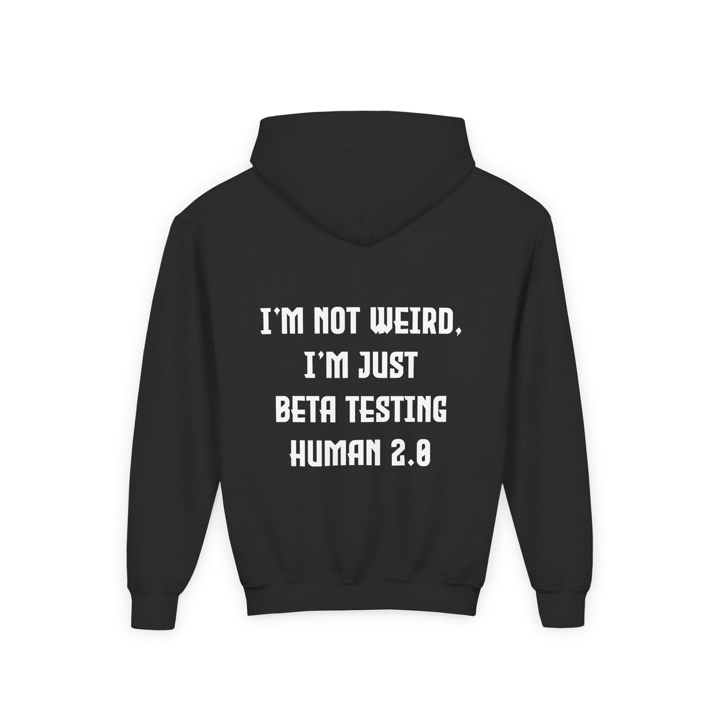 I'm Just Beta Testing Human 2.0 (Kids Hoodie)