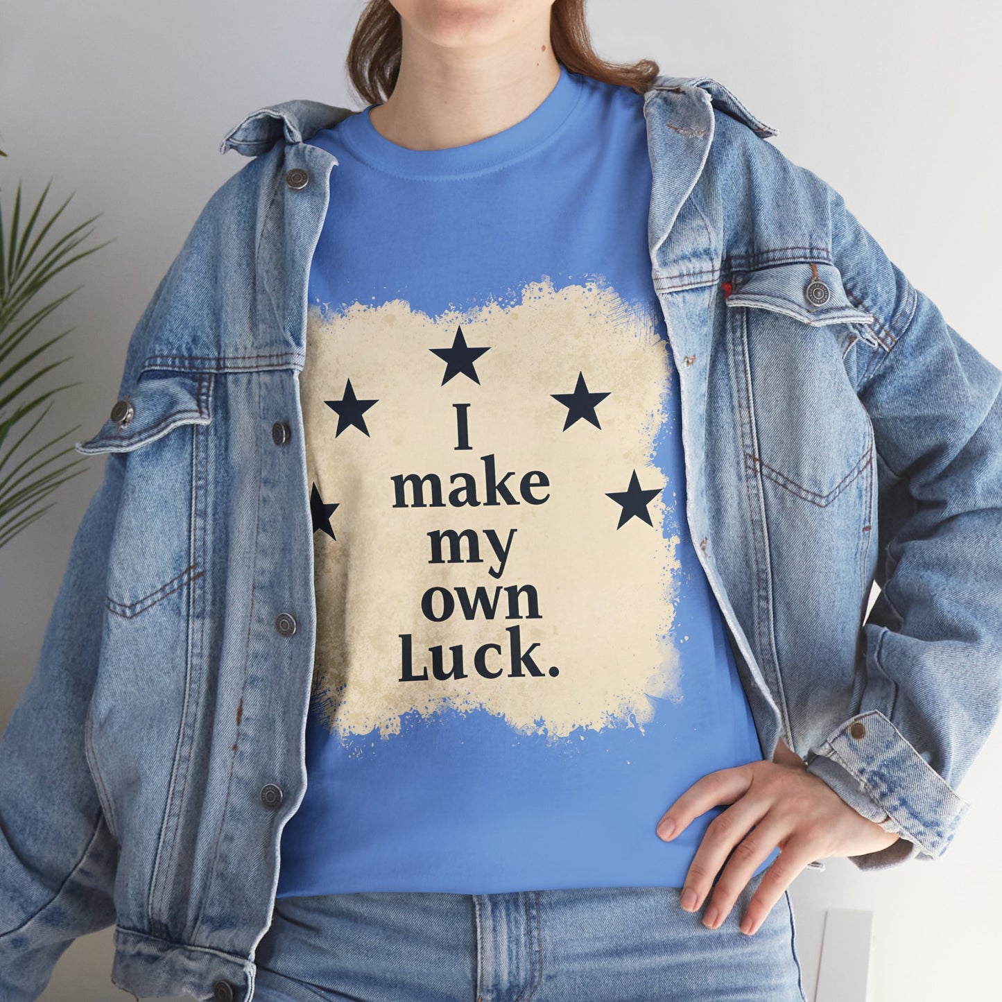I Make My Own Luck Tee (Unisex Heavy Cotton)