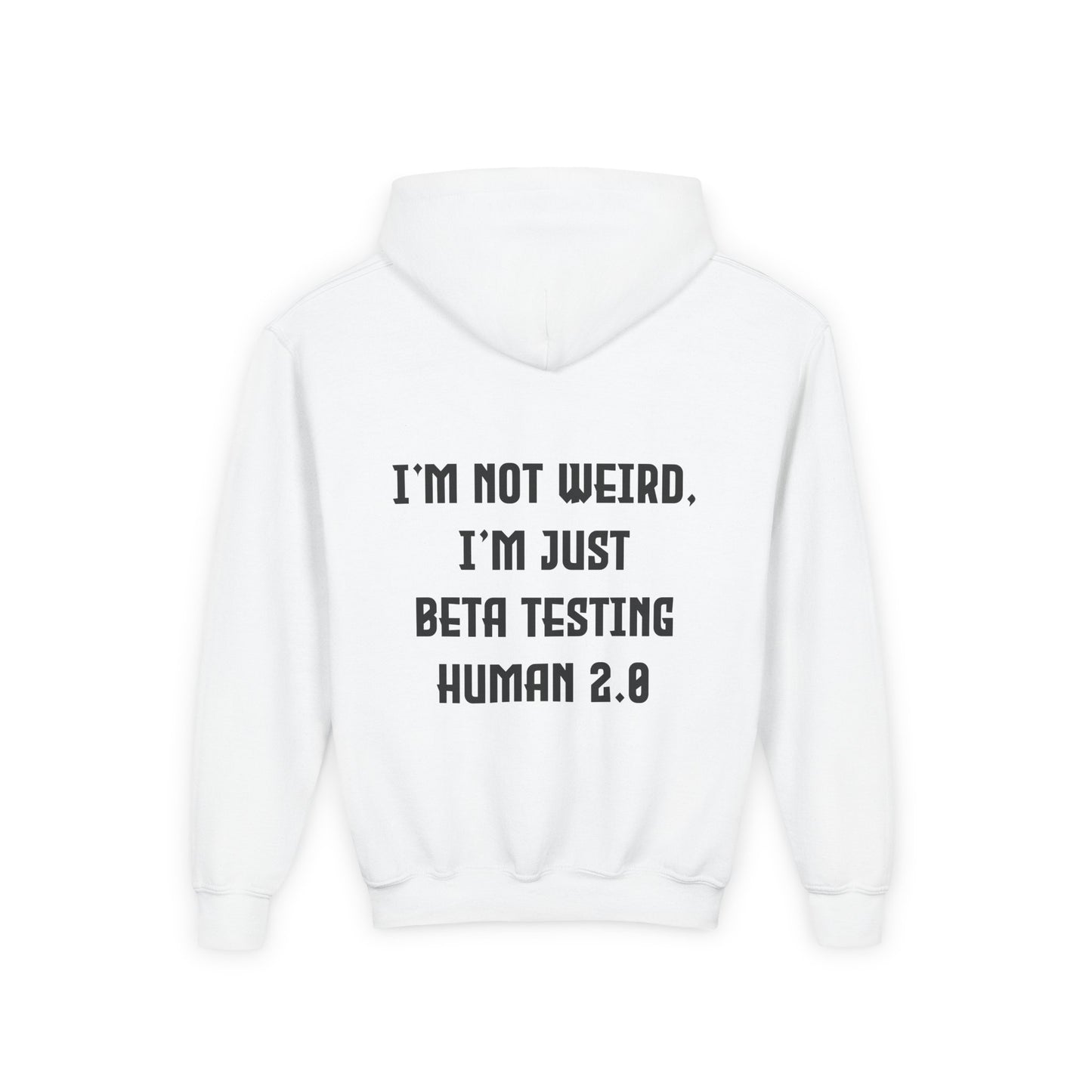 I'm Just Beta Testing Human 2.0 (Kids Hoodie)