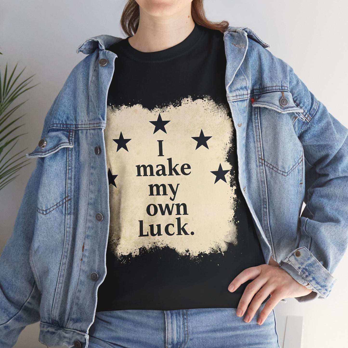 I Make My Own Luck Tee (Unisex Heavy Cotton)