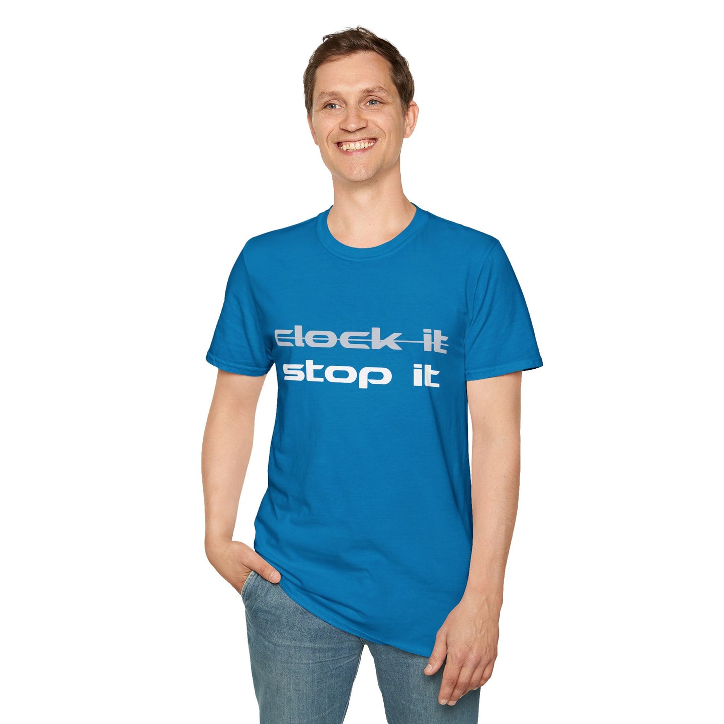 Clock It / Stop It Tee