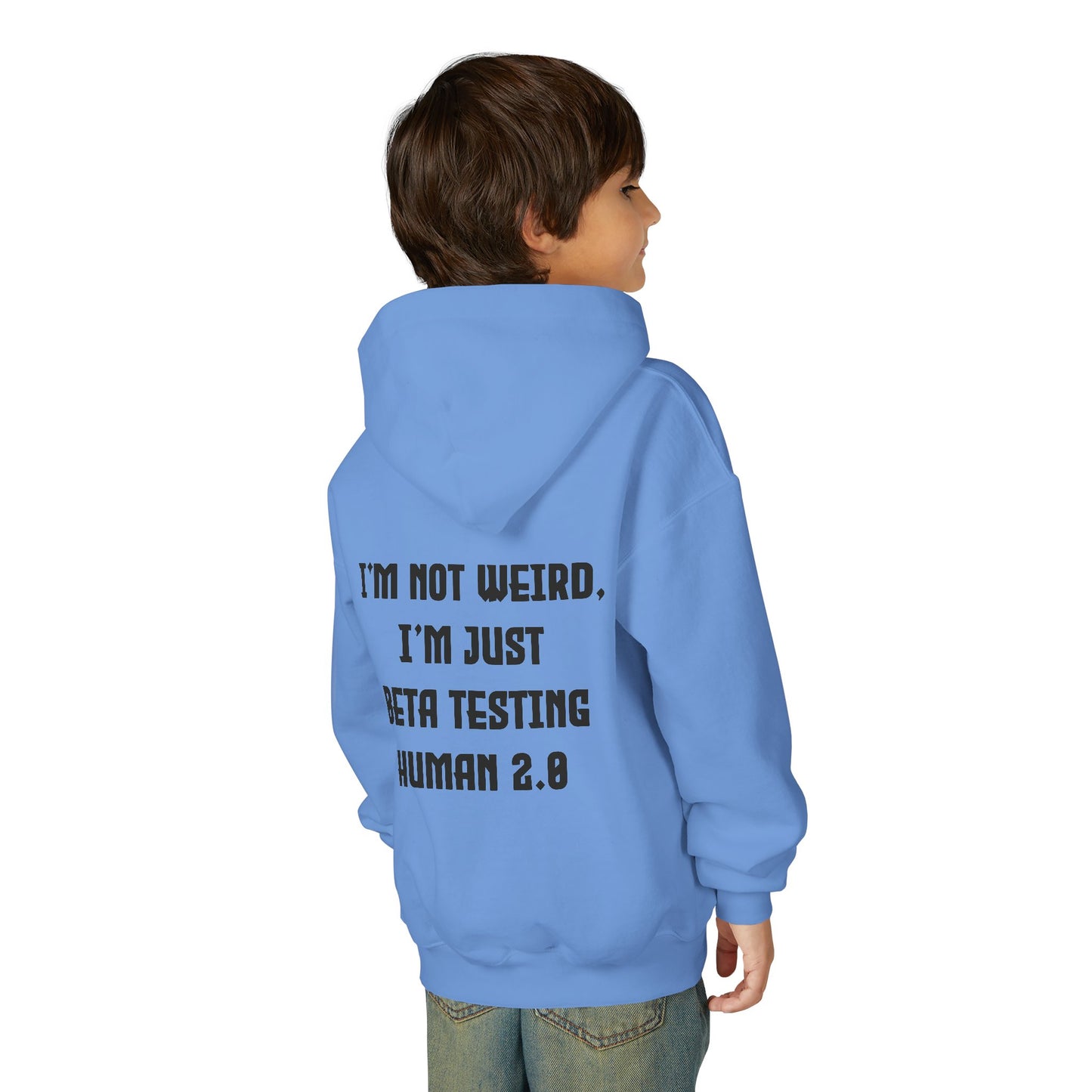 I'm Just Beta Testing Human 2.0 (Kids Hoodie)