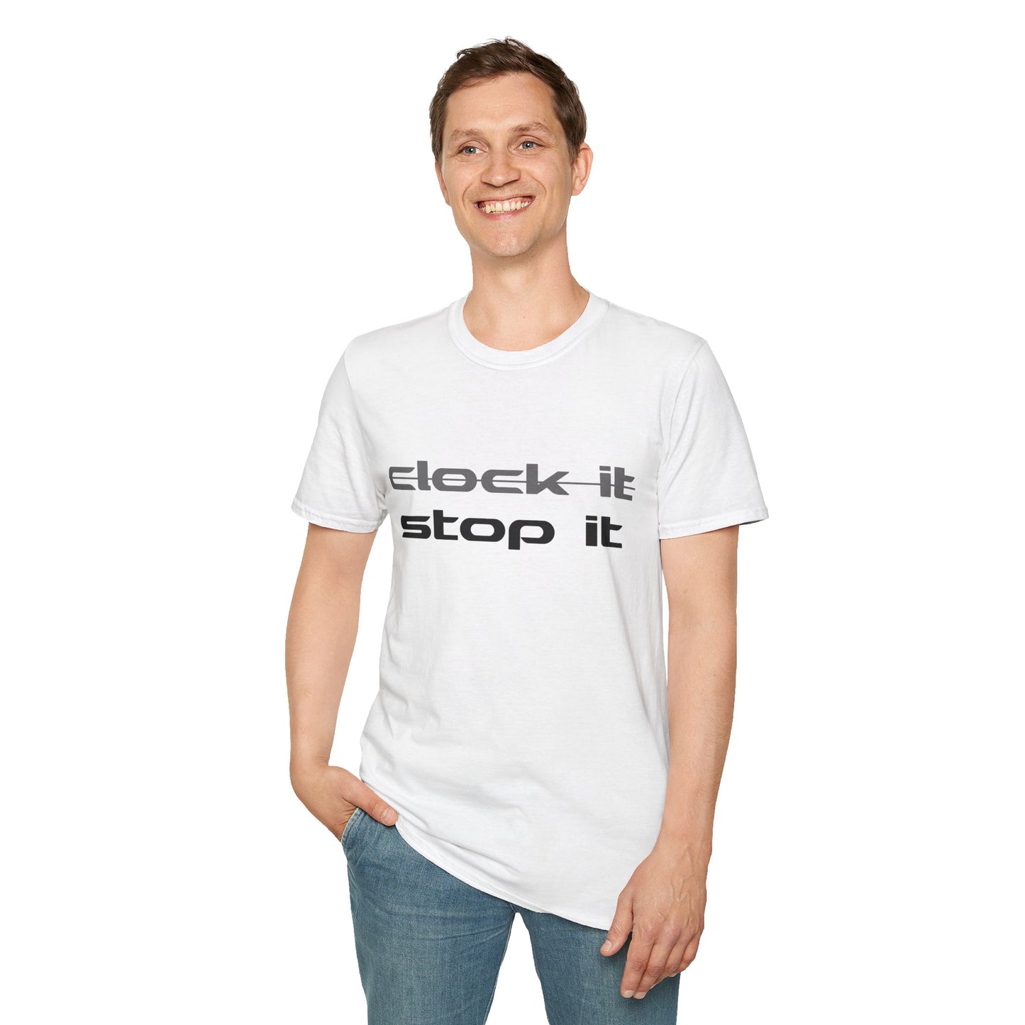 Clock It / Stop It Tee