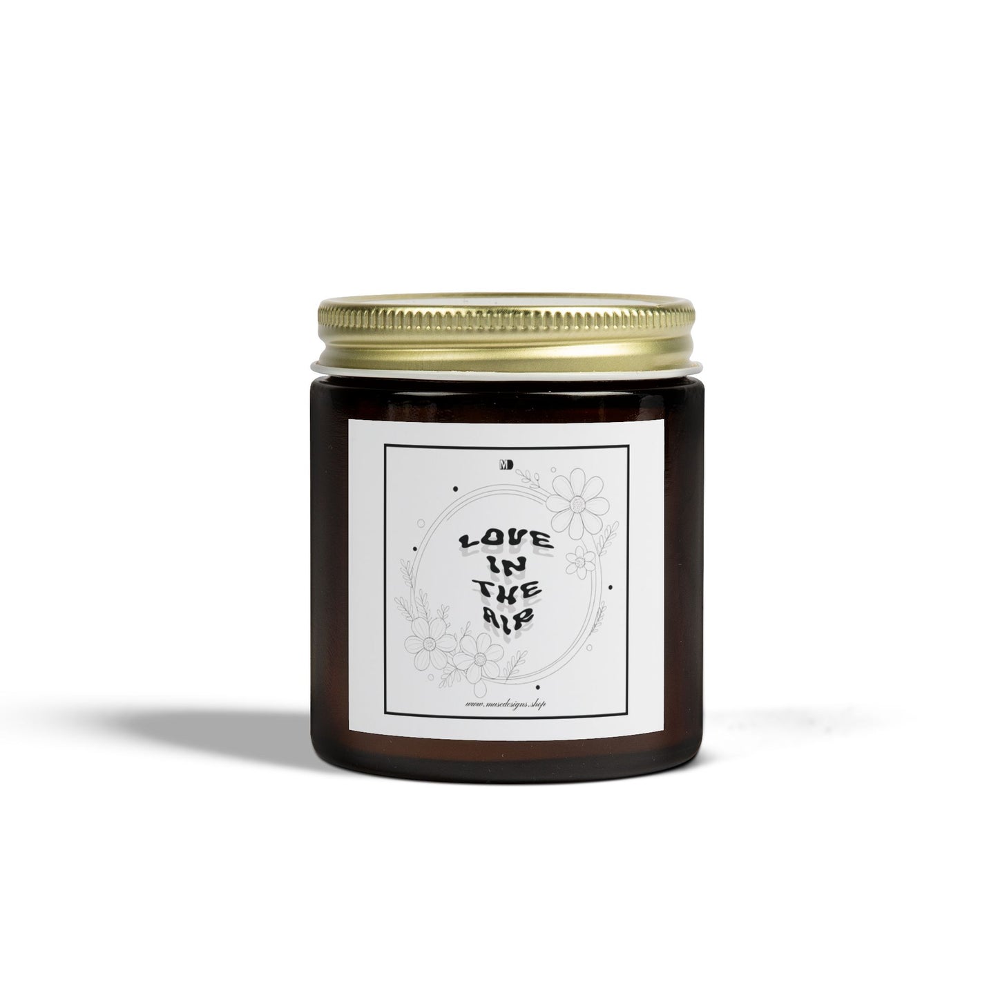 'Love in the Air' Scented Candle (White Label)