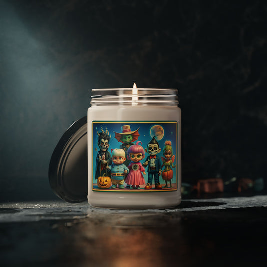 Halloween-Themed Scented Soy Candle