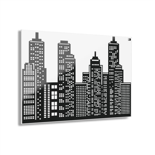 Modern Cityscape Acrylic Print